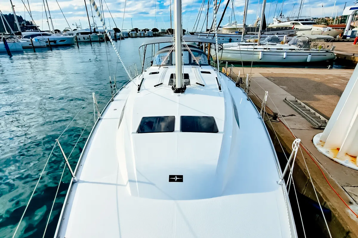 ADINA, a Bavaria Cruiser 46 Style sailboat at Fethiye, Turkey