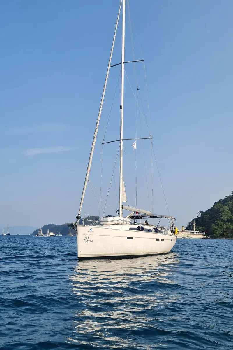 ADINA, a Bavaria Cruiser 46 Style sailboat at Fethiye, Turkey