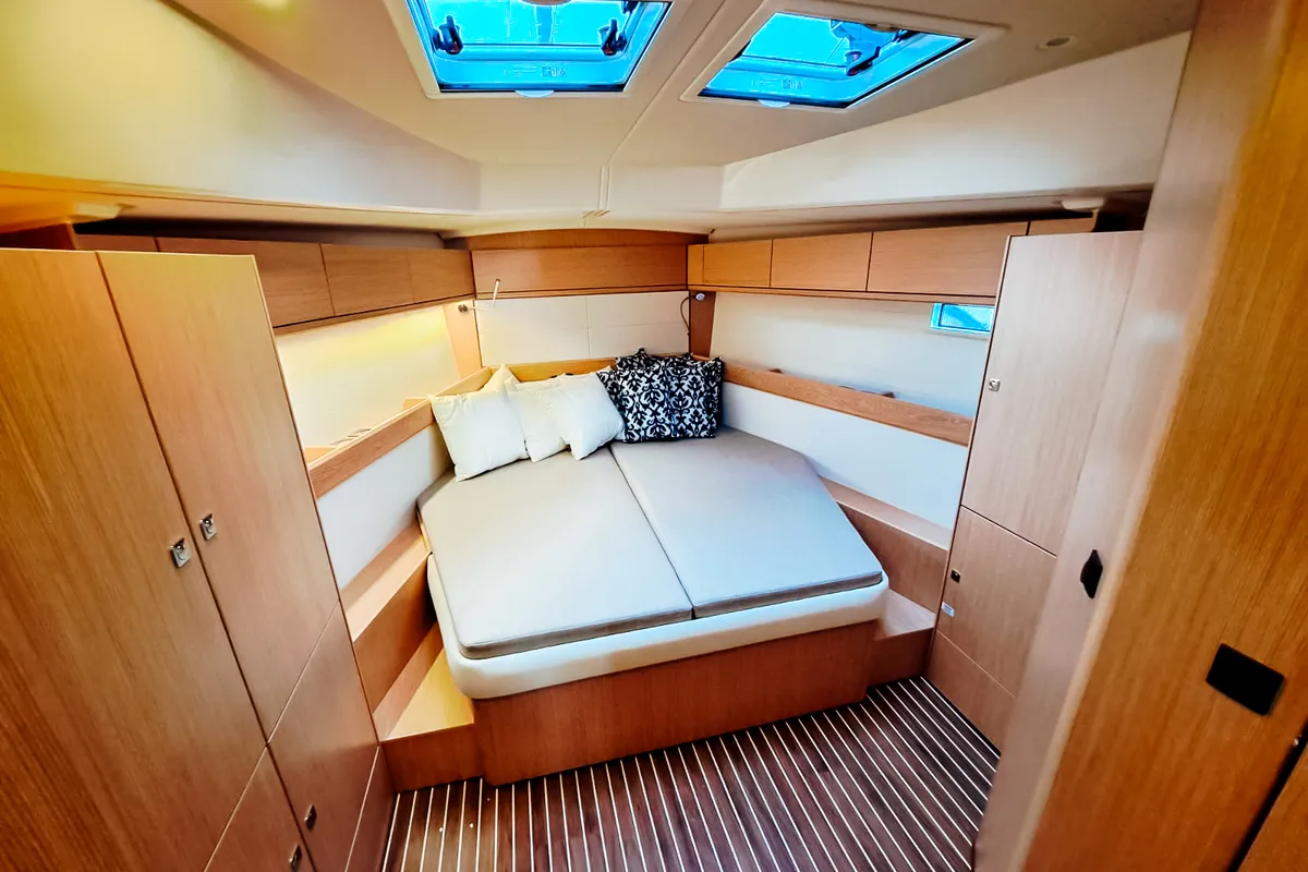 ADINA, a Bavaria Cruiser 46 Style sailboat at Fethiye, Turkey