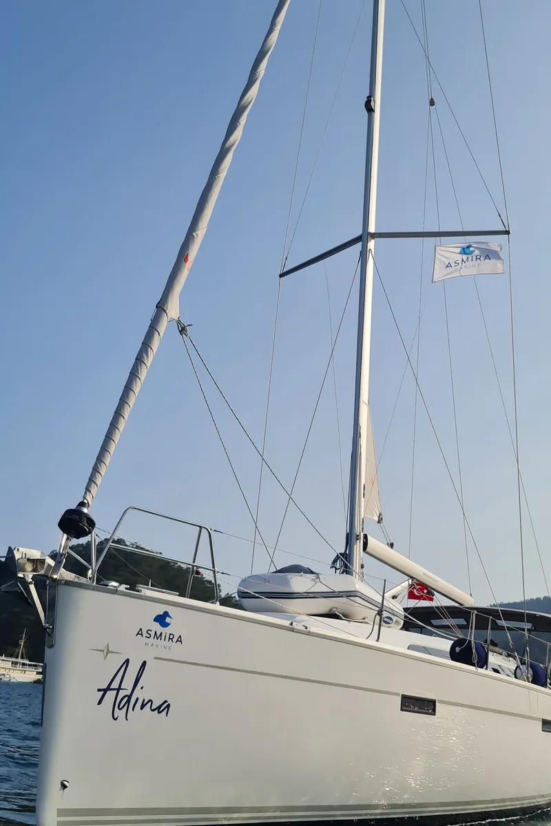 ADINA, a Bavaria Cruiser 46 Style sailboat at Fethiye, Turkey