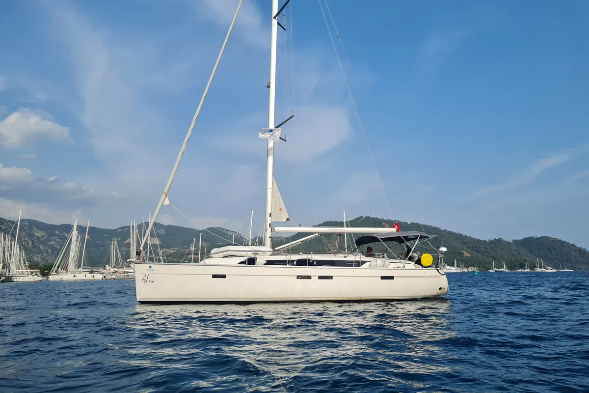ADINA, a Bavaria Cruiser 46 Style sailboat at Fethiye, Turkey