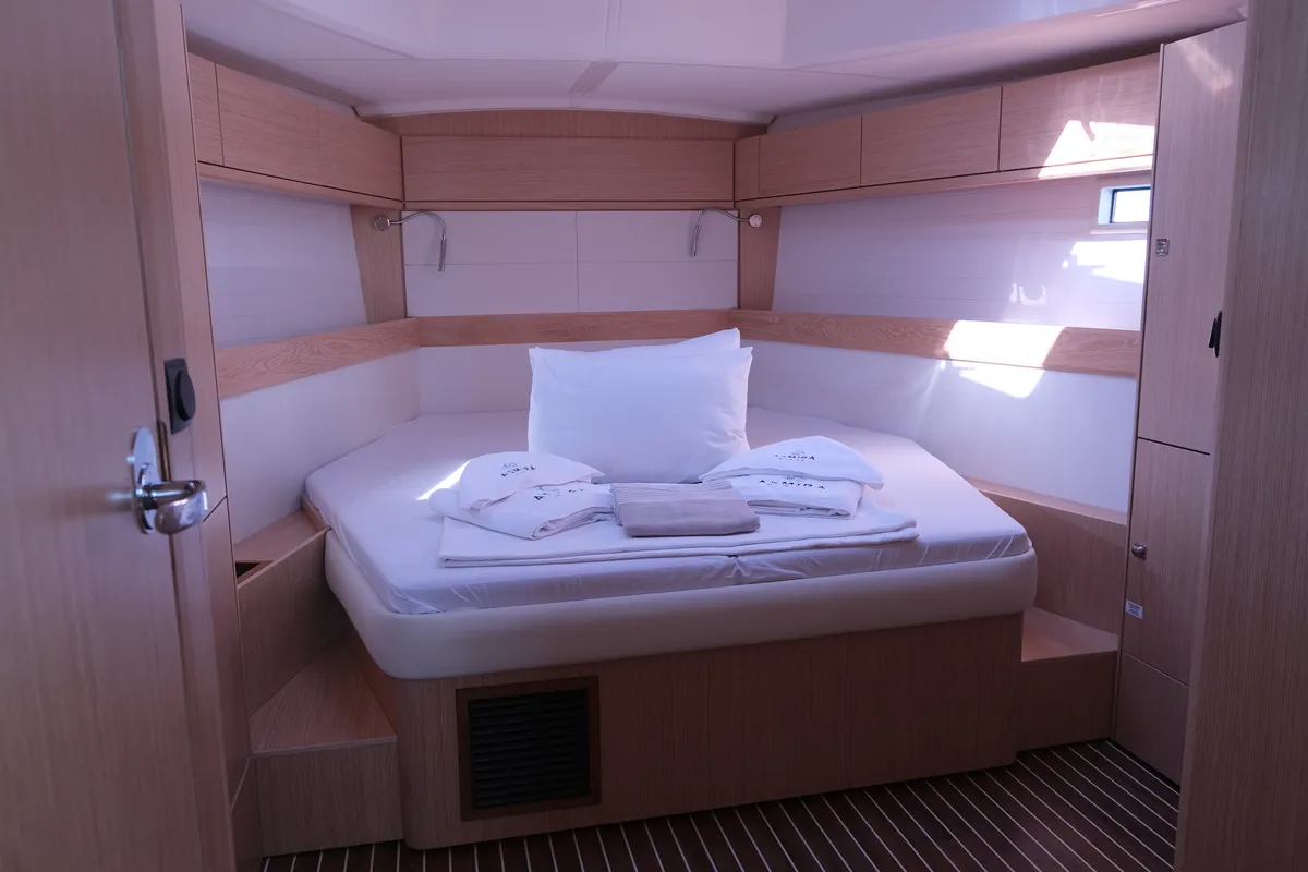 ADINA, a Bavaria Cruiser 46 Style sailboat at Fethiye, Turkey