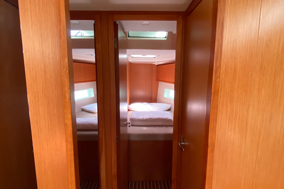 Cabin on Atokos (Pax 9), a Bavaria C45 sailboat at Municipal Unit of Lefkada, Greece