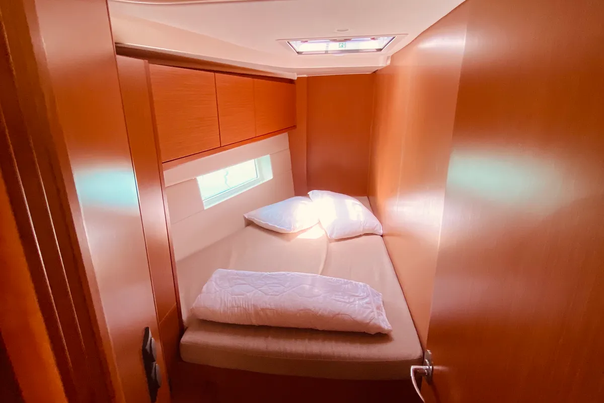 Cabin on Atokos (Pax 9), a Bavaria C45 sailboat at Municipal Unit of Lefkada, Greece