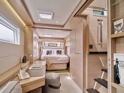 Cabin on Queen Alexandra, a Lagoon 51 catamaran at Trogir, Croatia