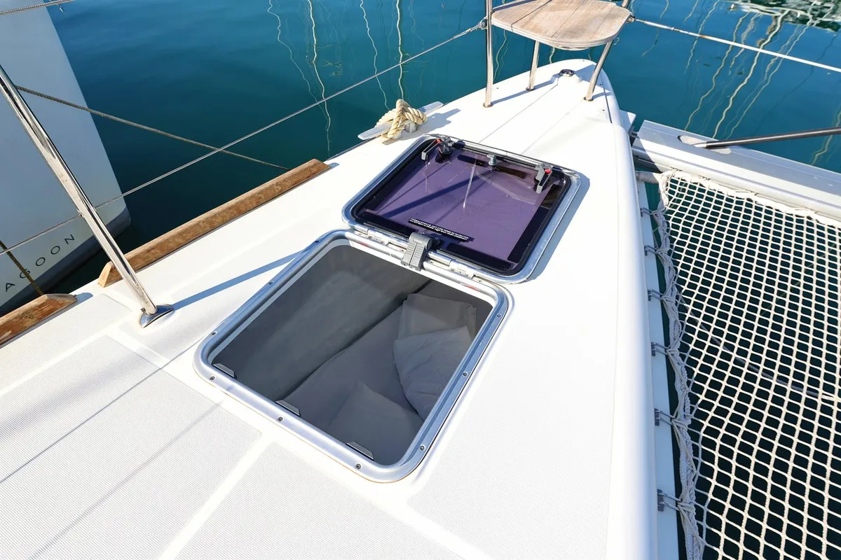 Lilith, a Lagoon 450 F catamaran at Općina Sukošan, Croatia