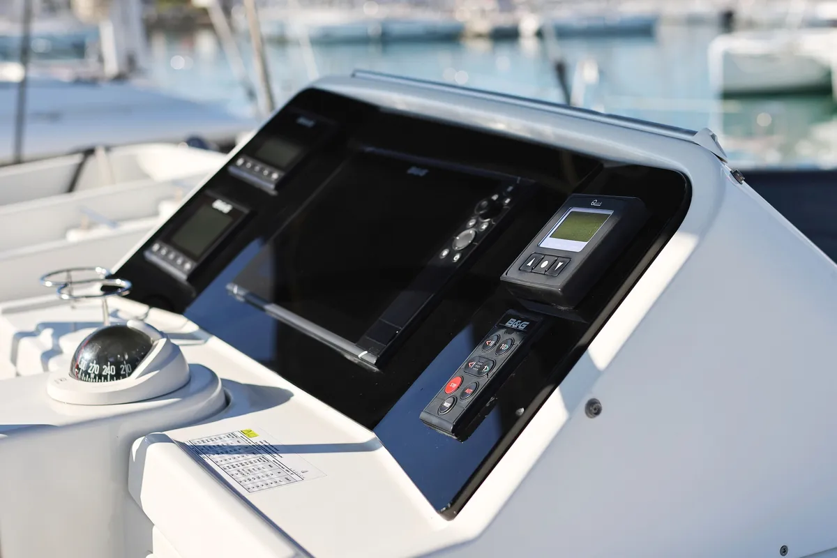Lilith, a Lagoon 450 F catamaran at Općina Sukošan, Croatia