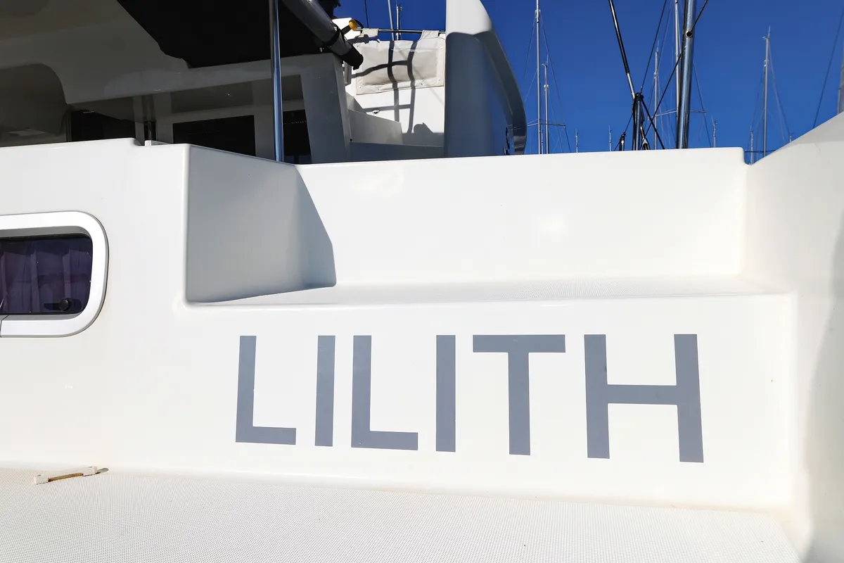 Lilith, a Lagoon 450 F catamaran at Općina Sukošan, Croatia