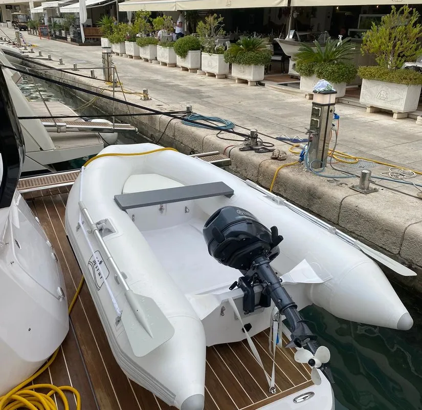 Stardust, a Sessa Fly 47 motor yacht at Općina Sukošan, Croatia