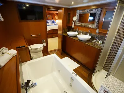 Head on Arabella, a Custom Made Arabella motor yacht at Bodrum, Turkey