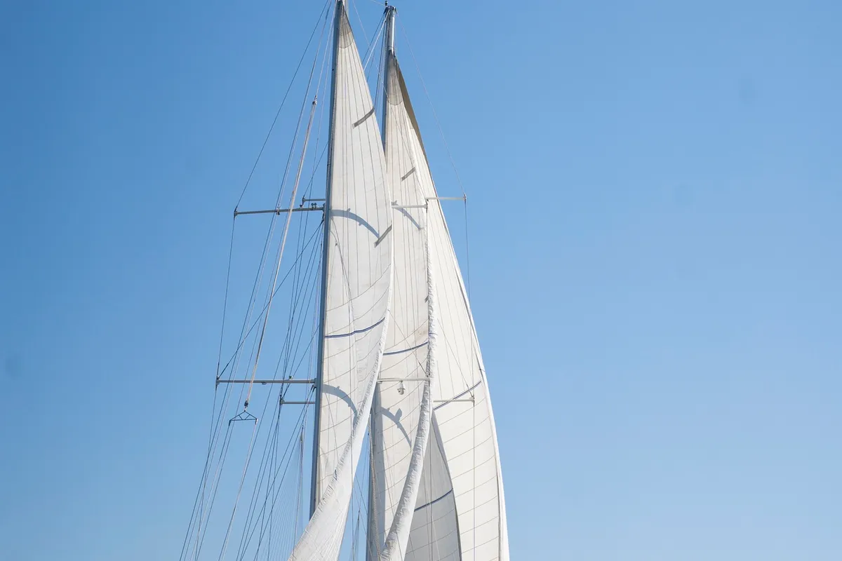 Exterior view of Arabella, a Custom Made Arabella motor yacht at Bodrum, Turkey