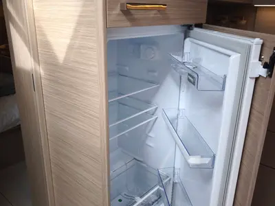 Galley of Beneteau Oceanis 52, a sailboat at Athens, Greece