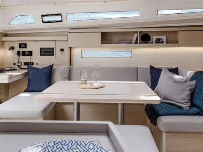 ANIMA, a Beneteau Oceanis 40.1 sailboat at Parikia, Greece