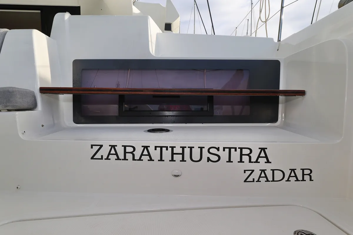 ZARATHUSTRA, a Lagoon 51 catamaran at Sukošan, Croatia