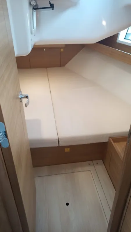 Cabin on Negroni, a Elan 40.1 sailboat at Ibiza, Spain