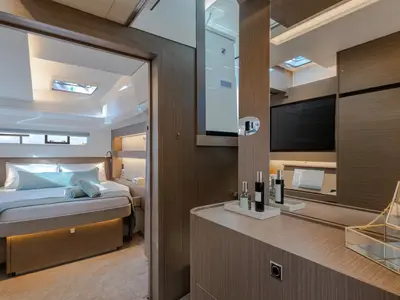 Cabin on Moorings 5200 Exclusive Plus, a Leopard 52 catamaran at Road Town, British Virgin Islands