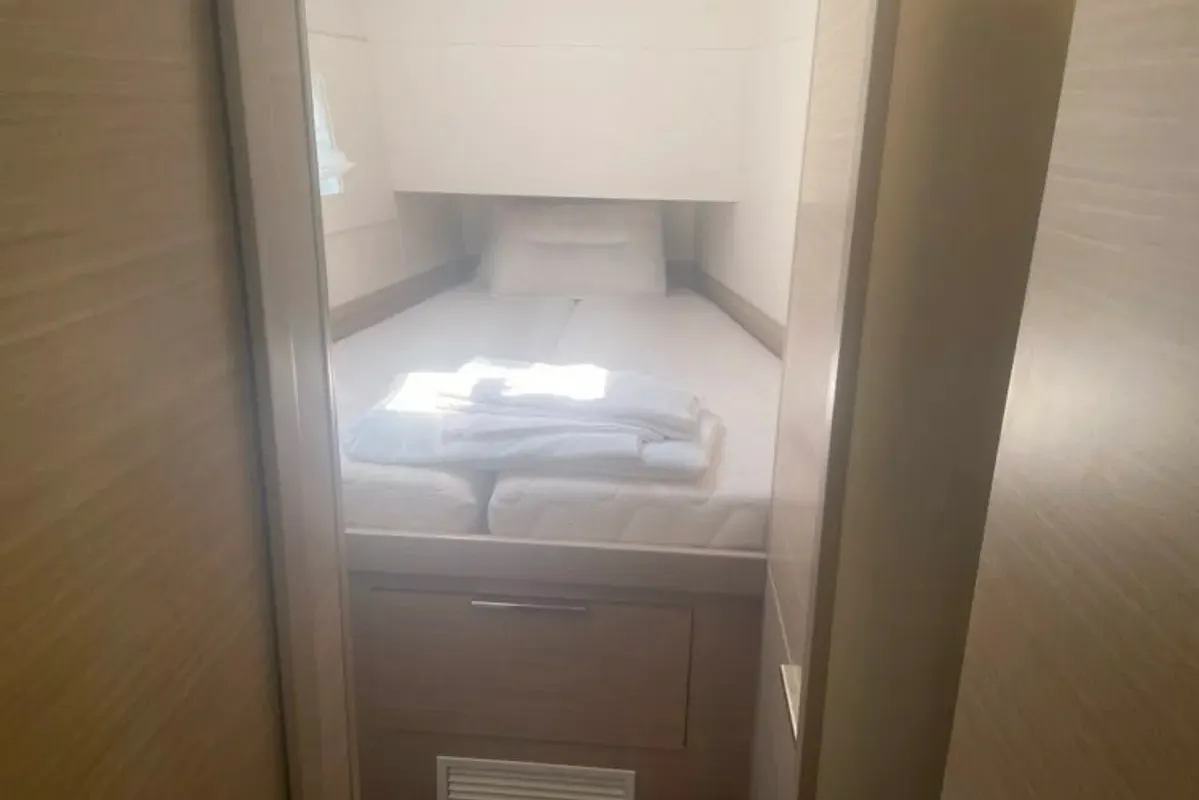 Cabin on Maresueno, a Lagoon 40 catamaran at Municipal Unit of Lefkada, Greece