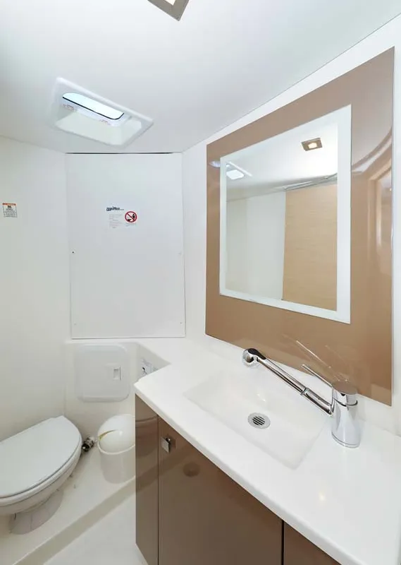 Head on Tu Tamo 2, a Fountaine Pajot Lucia 40 catamaran at Grad Pula, Croatia