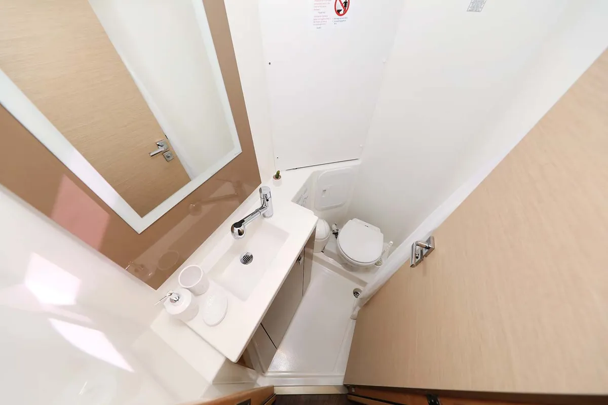 Head on Tu Tamo 2, a Fountaine Pajot Lucia 40 catamaran at Grad Pula, Croatia