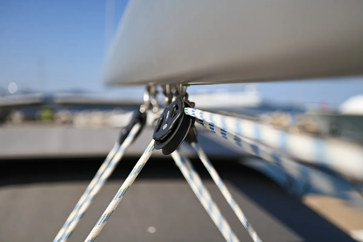 Dna, a Bavaria C42 sailboat at Zadar, Croatia
