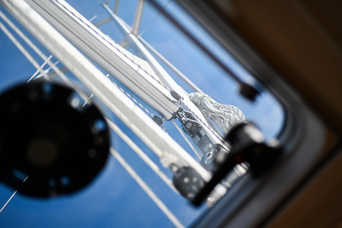 Dna, a Bavaria C42 sailboat at Zadar, Croatia
