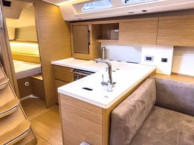 Galley of Destiny, a Grand Soleil 44 Performance sailboat at Grad Pula, Croatia