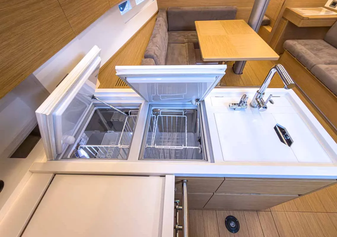 Galley of Destiny, a Grand Soleil 44 Performance sailboat at Grad Pula, Croatia