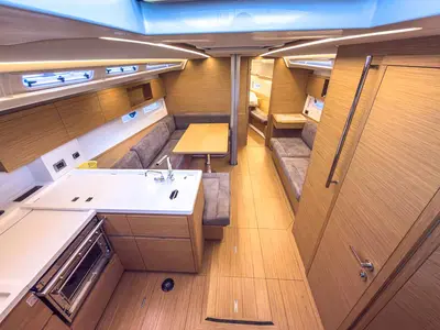 Salon of Destiny, a Grand Soleil 44 Performance sailboat at Grad Pula, Croatia
