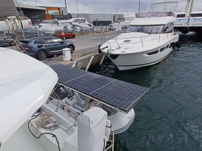 Exterior view of EVERDREAM, a Excess 11 catamaran at Ajaccio, France