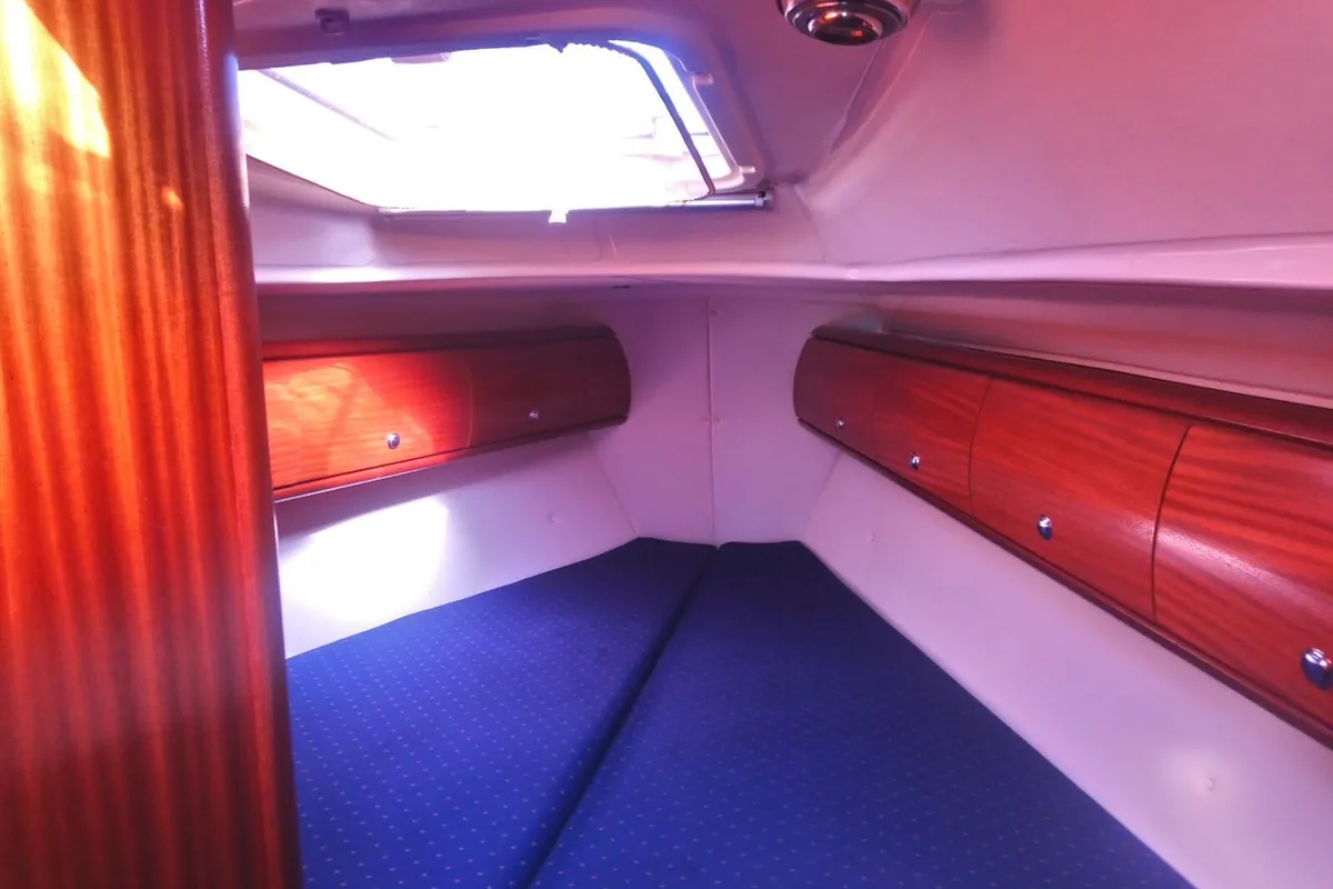 Cabin on Marianna, a Bavaria 36 Cruiser sailboat at Municipal Unit of Ellomenos, Greece