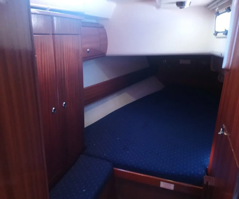 Cabin on Marianna, a Bavaria 36 Cruiser sailboat at Municipal Unit of Ellomenos, Greece