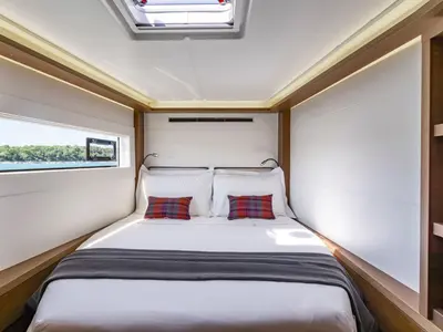 Cabin on Dos Hermanos, a Lagoon 46 catamaran at Municipal Unit of Lefkada, Greece