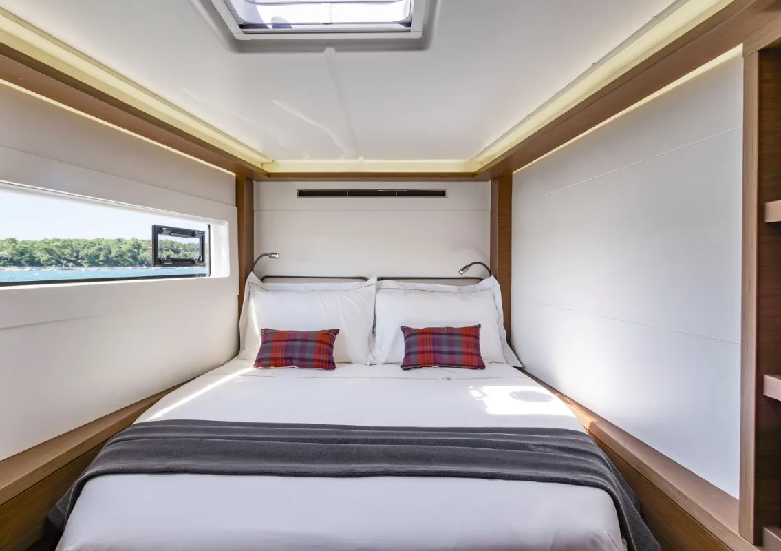 Cabin on Dos Hermanos, a Lagoon 46 catamaran at Municipal Unit of Lefkada, Greece