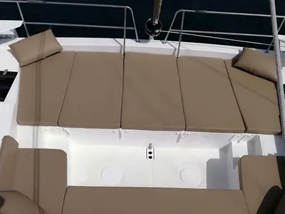 DOUBLE FIVE, a Bali 4.1 catamaran at Kalkara, Malta