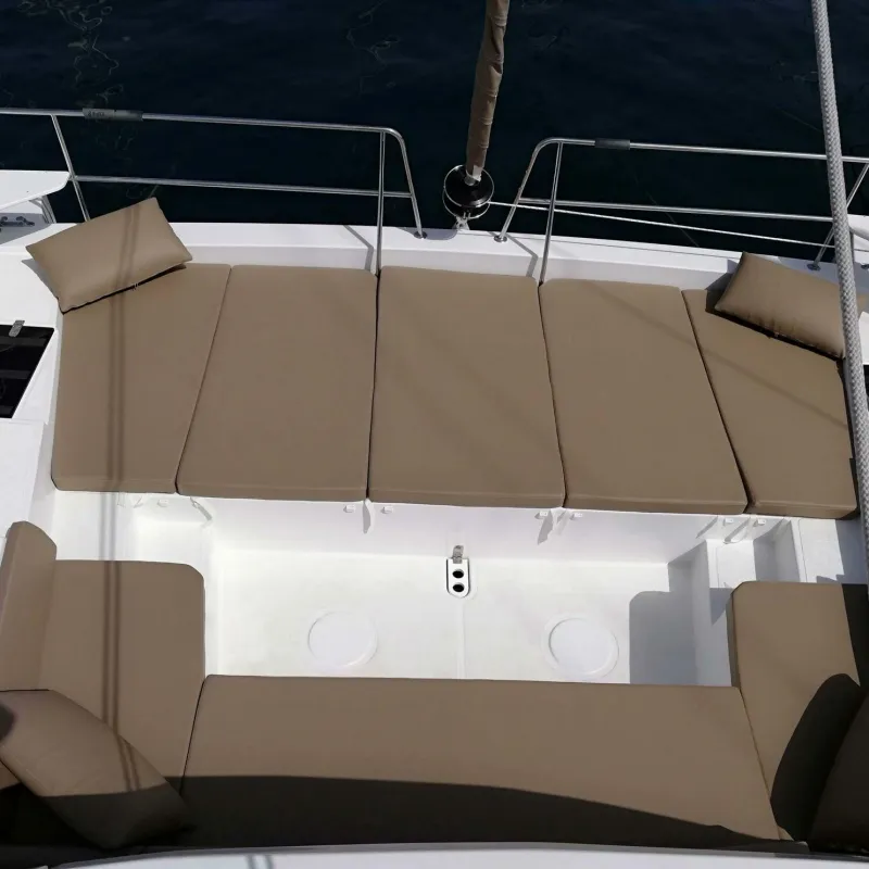 DOUBLE FIVE, a Bali 4.1 catamaran at Kalkara, Malta