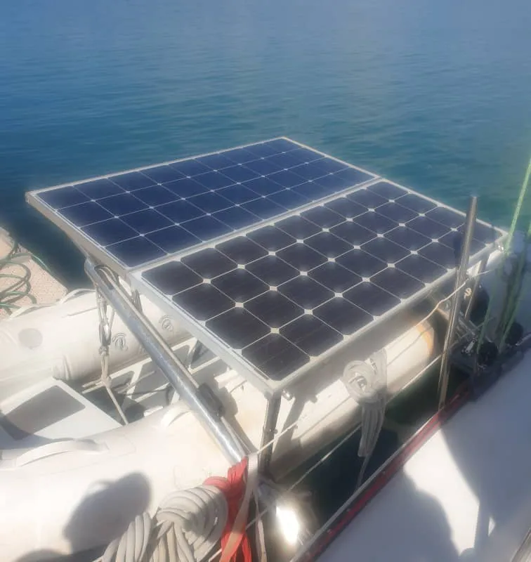 Alboran Cachaça (Radazul), a Fountaine Pajot Bahia 46 catamaran at El Rosario, Spain