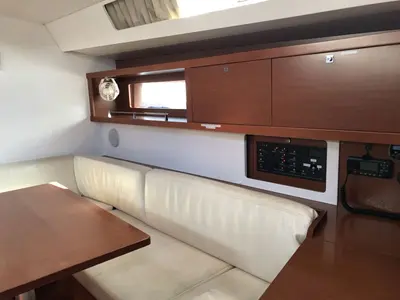 Salon of Alboran XXXIV Nini (Majorca), a Beneteau Oceanis 45 sailboat at es Jonquet, Spain