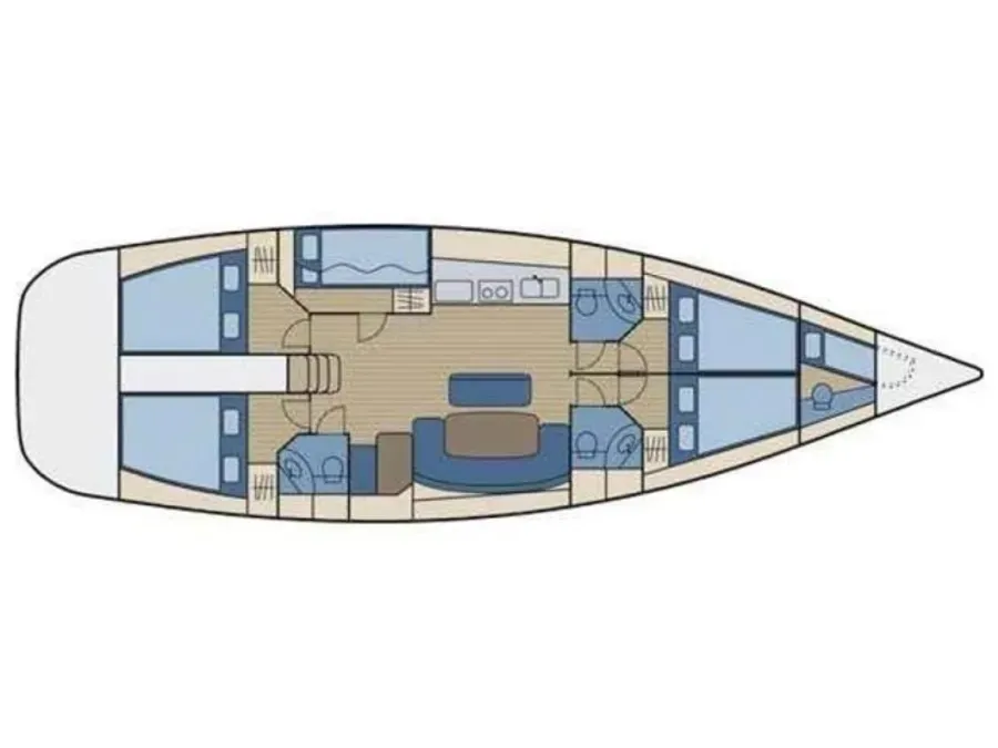 Fairy, a Beneteau Cyclades 50.5 sailboat at Athens, Greece
