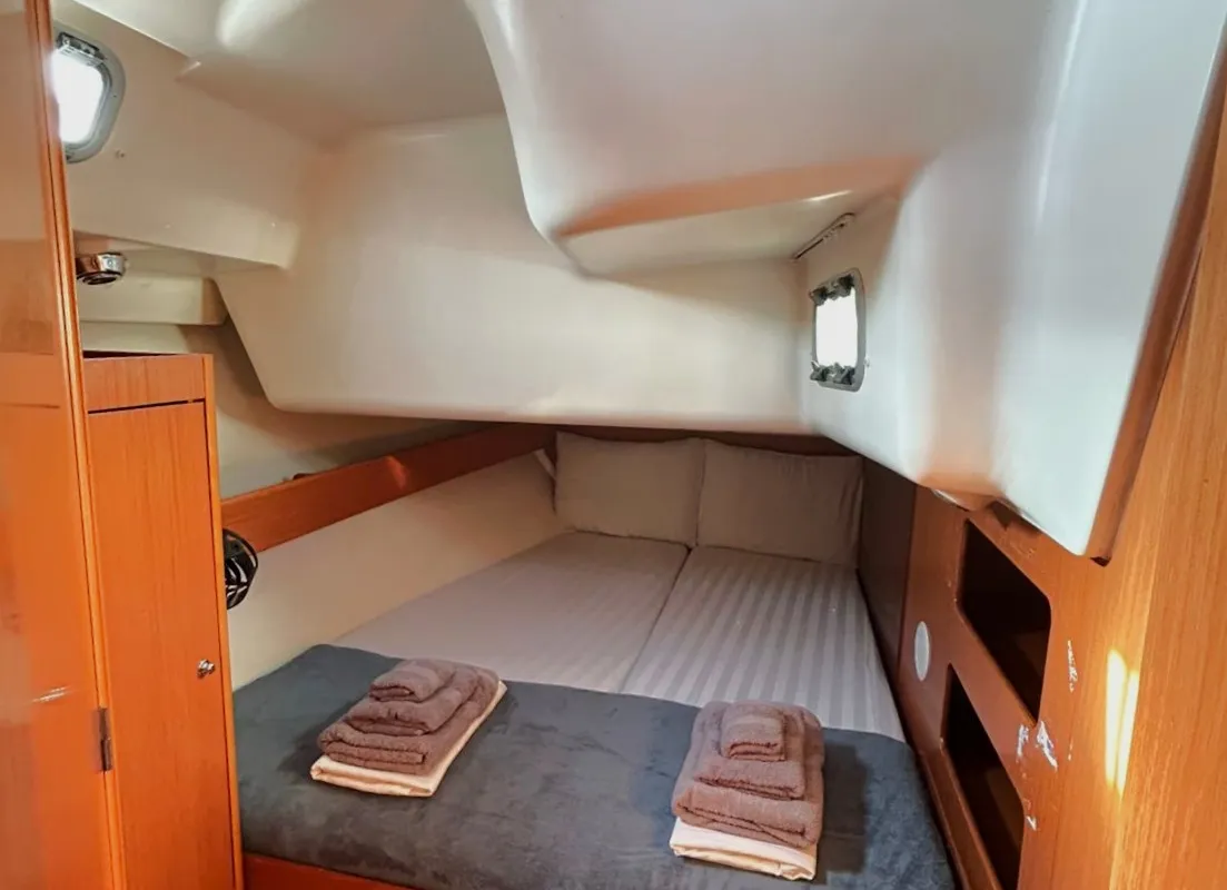 Fairy, a Beneteau Cyclades 50.5 sailboat at Athens, Greece