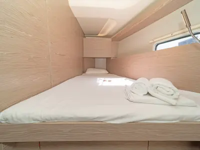 Cabin on Triton, a Hanse 458 sailboat at Municipal Unit of Rhodes, Greece