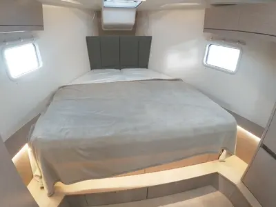 Cabin on Jam, a Hanse 418 sailboat at Hyères, France