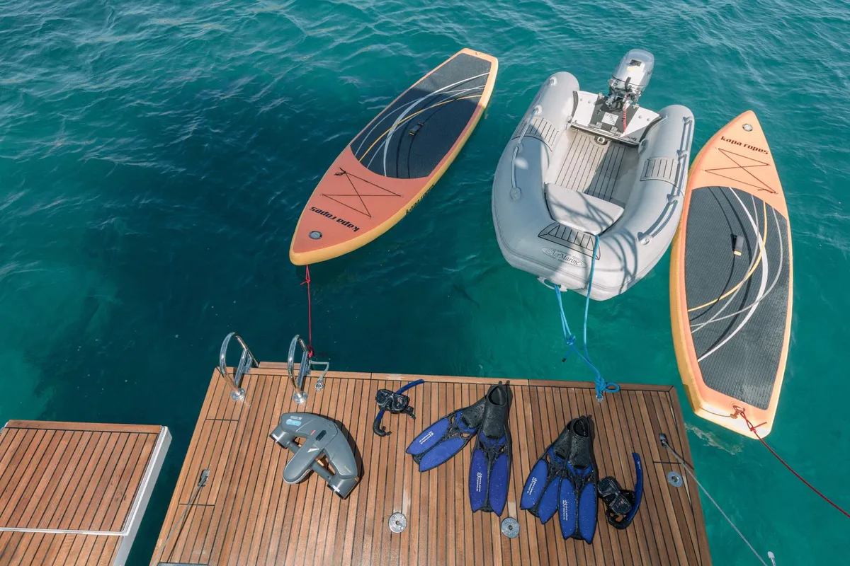 Euphoria, a Jeanneau 60 sailboat at Nea Peramos, Greece