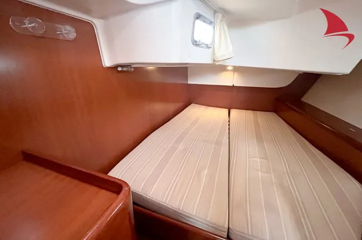 Cabin on Calypso, a Beneteau Oceanis 50 sailboat at Ajaccio, France