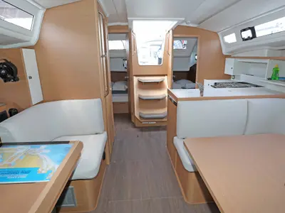 Nuria, a Jeanneau Sun Odyssey 415 sailboat at Grad Pula, Croatia