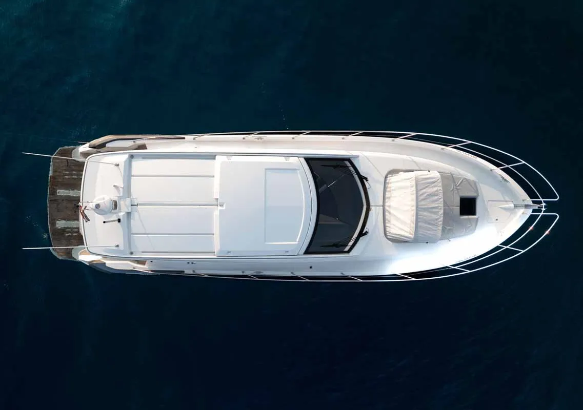 Holly Four, a Beneteau Gran Turismo 45 motor yacht at Grad Šibenik, Croatia