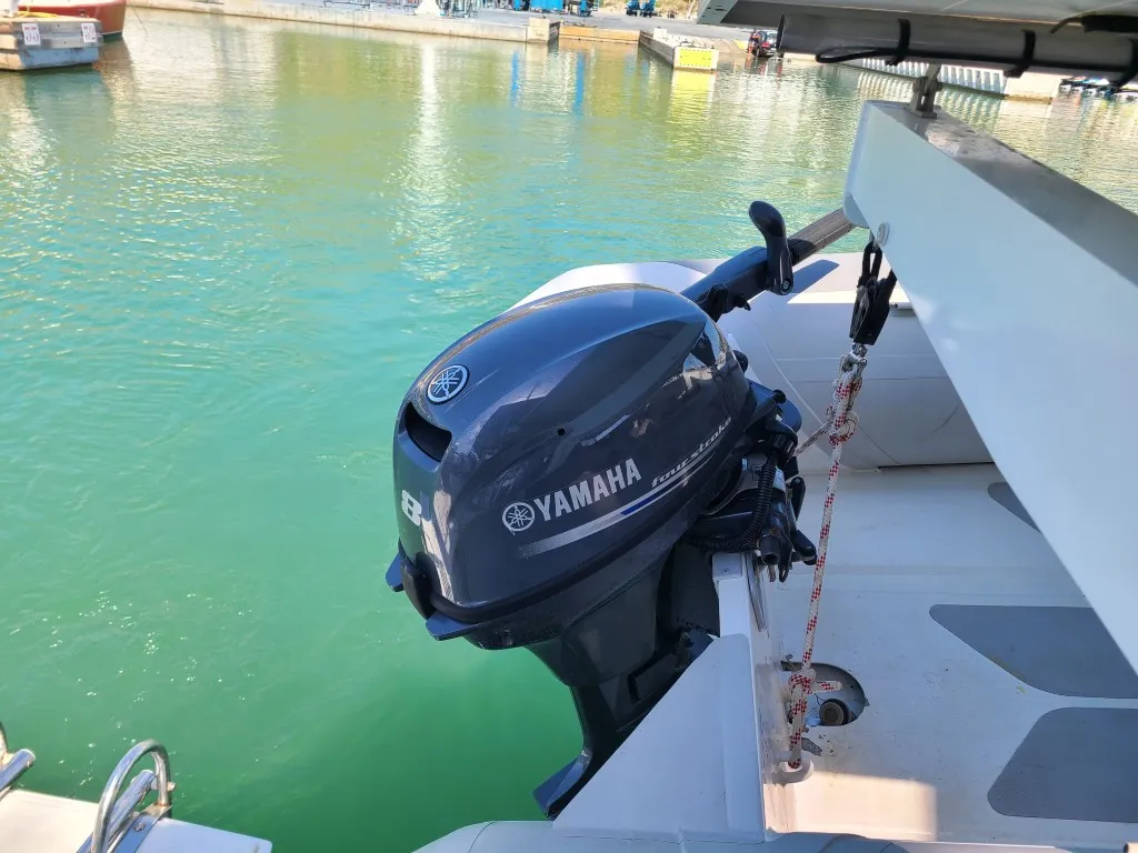 ORION, a Nautitech 40 Open catamaran at Pula, Croatia