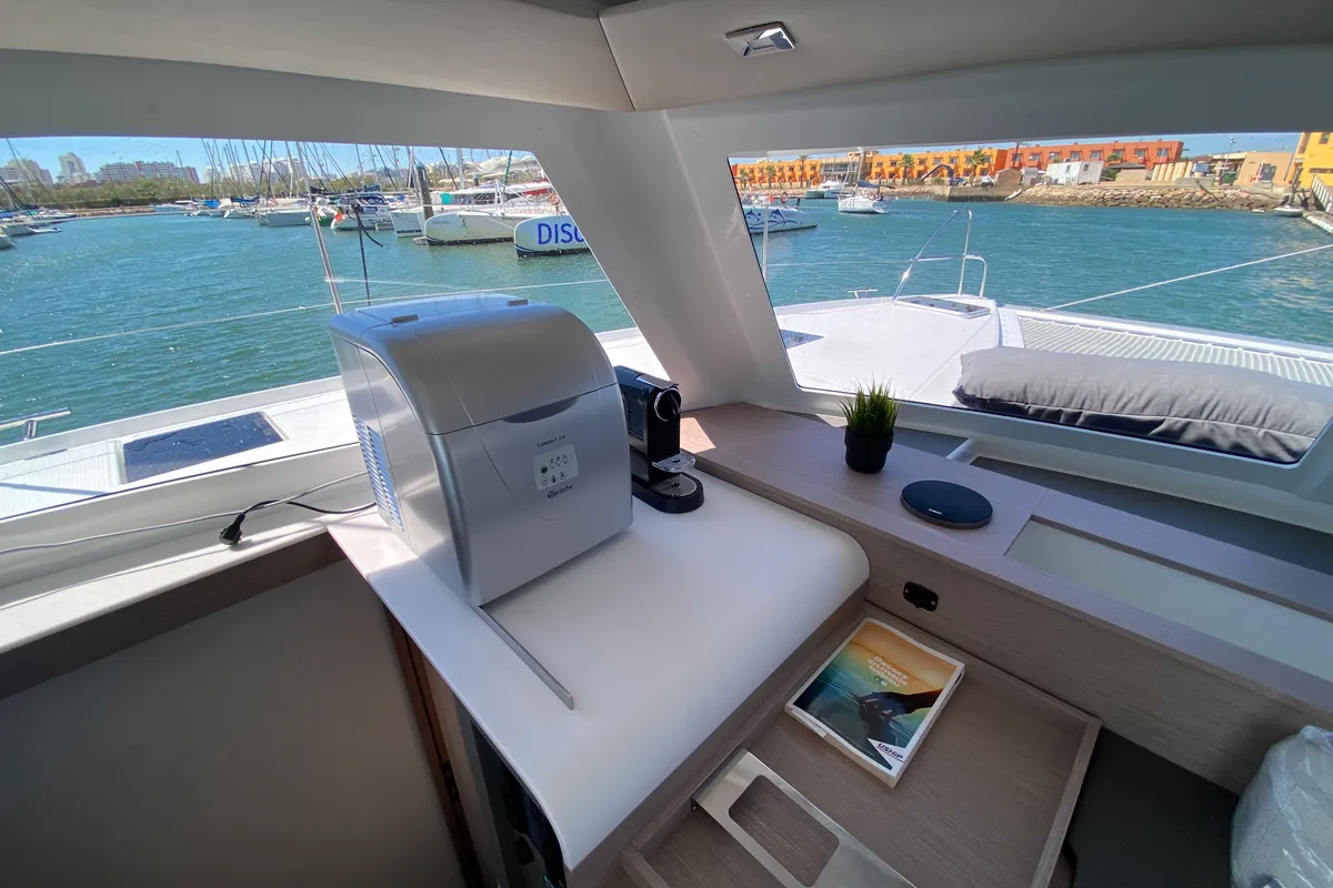Foutaine Pajot Isla 40, a Fountaine Pajot Isla 40 catamaran at Portimão, Portugal