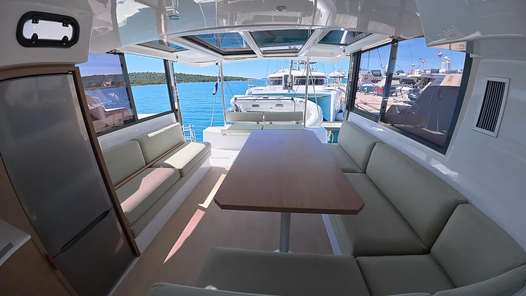 Green Octopus 33, a Bali Catspace OW catamaran at Pirovac, Croatia