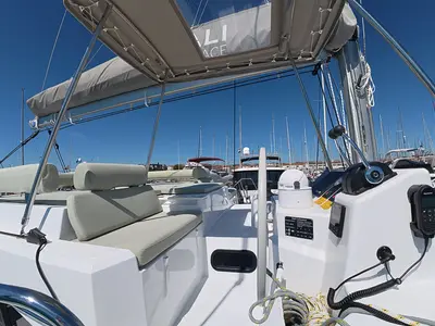 Green Octopus 33, a Bali Catspace OW catamaran at Pirovac, Croatia