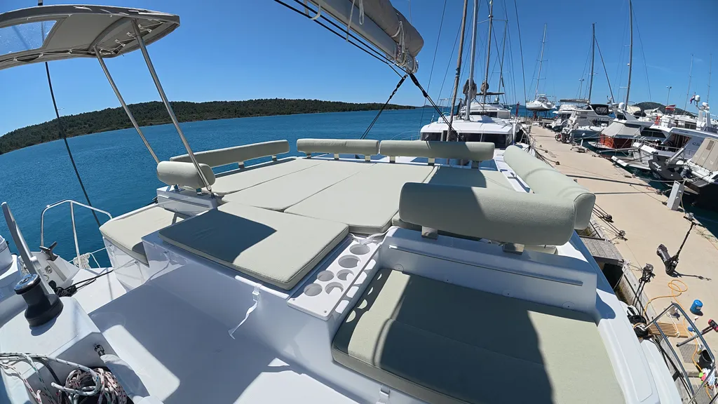 Green Octopus 33, a Bali Catspace OW catamaran at Pirovac, Croatia